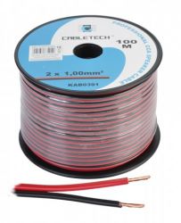 PRZEWOD 2*1MM CCA GLOSNIKOWY