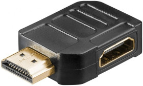 Adapter HDMI™ kątowy 270 poziomy, 8K @ 60 Hz, pozłacany, 65750