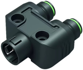Adapter, 2 x 5 pole, plug to 5 pole, plug, Y-shape, 79 9180 000 05