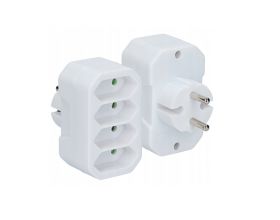 Rozgałęźnik na 4 gniazda płaskie