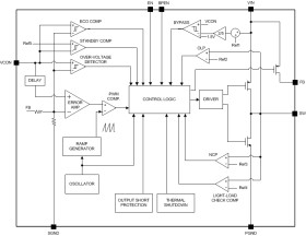 6MHz, 800mA Miniature, Adjustable, Step-Down DC-DC Converter with Bypass