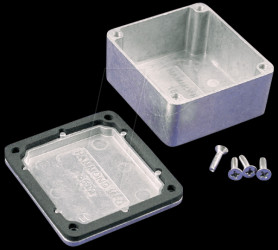 1550WQ Die-cast aluminium housing, 60 x 55 x 30 mm, IP66