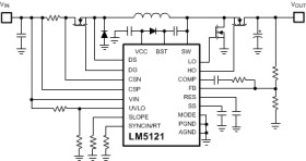 3-65V Wide Vin, Current Mode Synchronous Boost with Disconnection Switch Control
