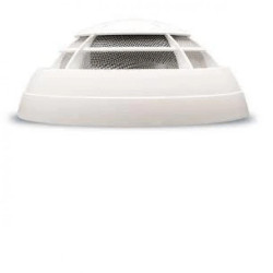 Autonomiczna optyczna czujka dymu 12V do systemów alarmowych ADR-20R biała