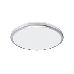 Lampa plafon hermetyczny SMD LED PLANAR 18W SILVER 4200K barwa neutralna 03839