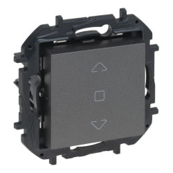 Niloe Step Przycisk sterowania roletami 2 - pozycyjny - kolor stalowy 863443B