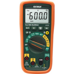 Extech EX355 Multimeter Digital True RMS CAT III 600V Lo-Z Temp.