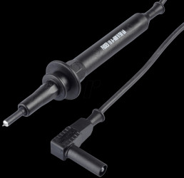 3941IEC10A600V120-0 Probe with Fuse (CATIII), 12 A, black, 1,2 m