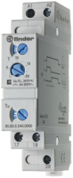 Time relay, 0.1 s to 20 min, star-triangle function, 2 Form A (N/O), 24-240 V AC/DC, 6 A/250 VAC, 80.82.0.240.0000