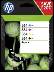 N9J73AE Ink - HP - multipack - 364 - original