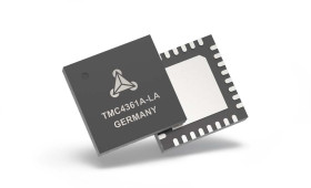 S-shaped ramp and SixPoint ramp motion controller for stepper motors with SPI and Step/Dir interfaces, and an encoder interface