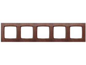 KARO Ramka 5 pięciokrotna wenge R-5S/57 OSPEL