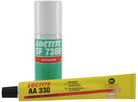 Structural adhesive 50 ml tube, Loctite LOCTITE AA 330/SF 7388 KIT 50ML