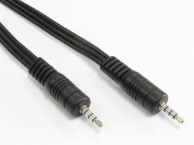 Kabel JACK 3.5 4-pin - JACK 3.5 4-pin JKJ80 Vitalco 3m