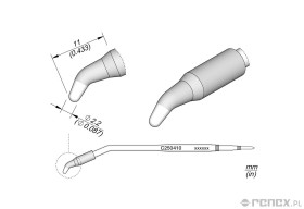 Grot C250410 do rączki JBC AL250 i AP250