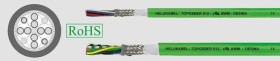 Przewód do przetwornic bezhalogenowy TOPGEBER 512 PUR 4x2x0,25 350V 705221 /bębnowy/