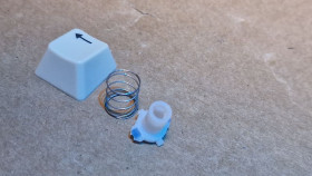 Commodore Amiga 500 key set (white plunger) - State neede key in comments.