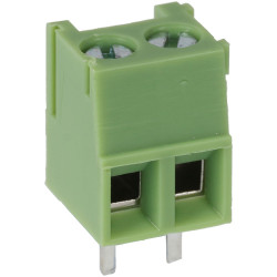 TruConnect 211790 3.5mm 2 Way Low Profile Rising Clamp Terminal Block