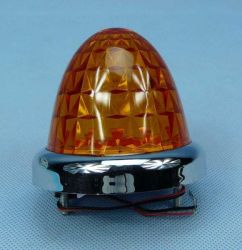 KOGUT 12V POMARAŃ. STROBO 12LED SMD