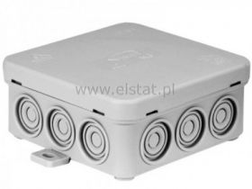 N6, puszka naściennaz otworami na dławik 85x85mm