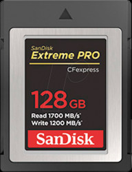 SDCFE-128G-GN4NN CF Express Memory Card 128 GB, Extreme Pro, Type-B