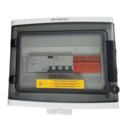 Doktorvolt Rozdzielnica PV Fotowoltaiczna Solarna AC SIEMENS 3F B25A 25A 300mA T2 0751 DV-0751-FOT