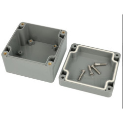 OBUDOWA G366 82x80x55mm ABS IP67 CIEMNOSZARY Gainta