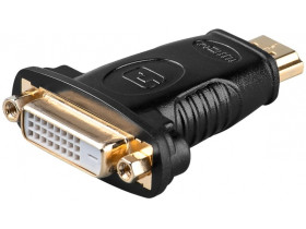 Adapter HDMI / DVI-I HDMI wtyk (Typ A), DVI-I gniazdo (24+1 pin)