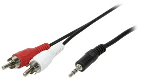 Audio kabel LogiLink CA1042 CA1042, Jack, RCA/Cinch, 1.50 m