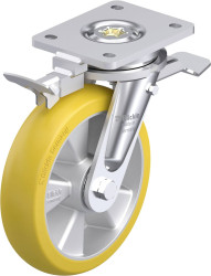 Blickle 880574 LO-ALTH 200K-ST-CO-RI4 Koło obrotowe do dużych obciążeń Średnica koła: 200 mm Maksymalne obciążenie: 800