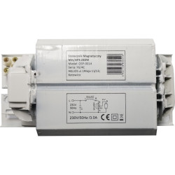 Statecznik elektromagnetyczny do lamp wysokoprężnych 250W OSP-0014 Helios