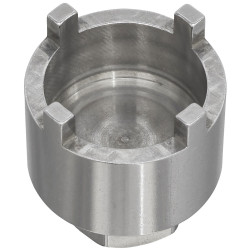 Sealey SMC23 Motorcycle Swingarm Lock Nut Socket 4-Pin 30mm