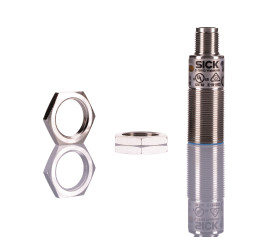 Czujnik zbliżeniowy M18 Ultradźwiękowy 350 mm SICK 15 → 30 V DC długość 52.7mm Gwintowany