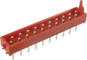 TRU COMPONENTS 1589896 Obudowa złącza pin męskiego na PCB D28e-12 BT6-G, wire-to-board, piny: 12, 1 A, 1 szt.