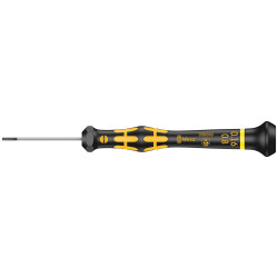 Wera 05030099001 1578 A ESD Kraftform Micro Screwdriver Slotted 0.16 x 0.8 x40mm