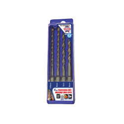Faithfull FAISDSSET4 SDS Plus Drill Bit Set, 4 Piece 5.5-8mm