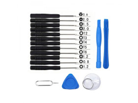 Zestaw narzędzi serwisowych do telefonów/tabletów 14 elementów