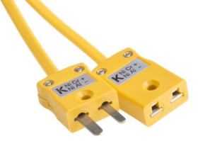 Przewód termoparowy, -10 → +105 C, RS PRO