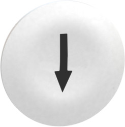 Cap, for pushbutton, ZBA7134