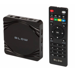 Smart TV BOX 4K UH BLOW 2GB 16GB ANDROID 9.1 z Pilotem,