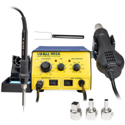 Stacja lutownicza Yihua 902A 2w1 740W 100-480°C