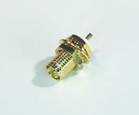 Złącze RP-SMA/ż do obudowy