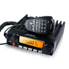 Wysoka Moc Mobilne Radio FM 80W 200 Kanałów LCD Ostrzeżenie Pogodowe 136-174MHz CTCSS DCS z Mikrofonem i Uchwytami