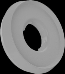 Circlip, M5, outer Ø 12.8 mm, PA, 003.14.905