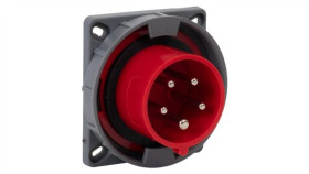 Wtyk Siłowy Tablicowy Odbiornikowy 16A 5P /Fe/ Ip67