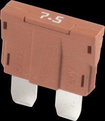 F1875 Fuse normOTO 7.5A 80VDC brown