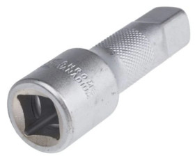 Nasadka, Matowe, Stal chromowo-wanadowa, rozm: 0,5 cala, typ: Kwadratowy, dł: 75 mm