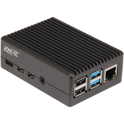 Joy-it Housing case for Raspberry Pi 4B Aluminium with passive cooling