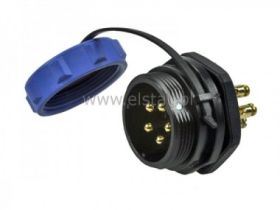 Wtyk na obudowę; SP2112/P5; (5P 30A); śrubowe