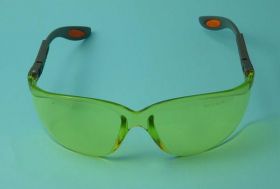 OKULARY OCHRONNE POLIWĘGLANOWE ŻÓŁTE NEO